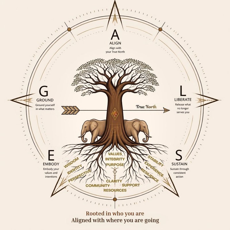 The GALES Compass artwork
